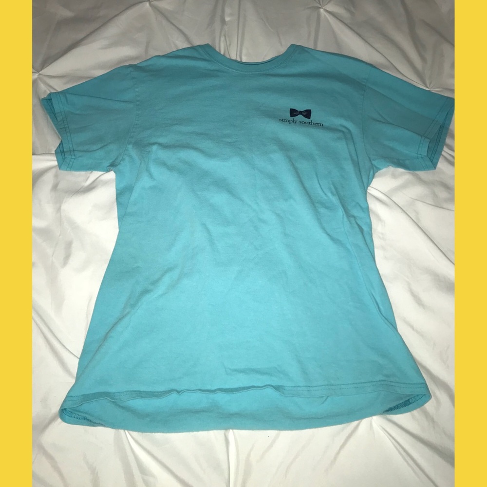 Simply southern blue tee